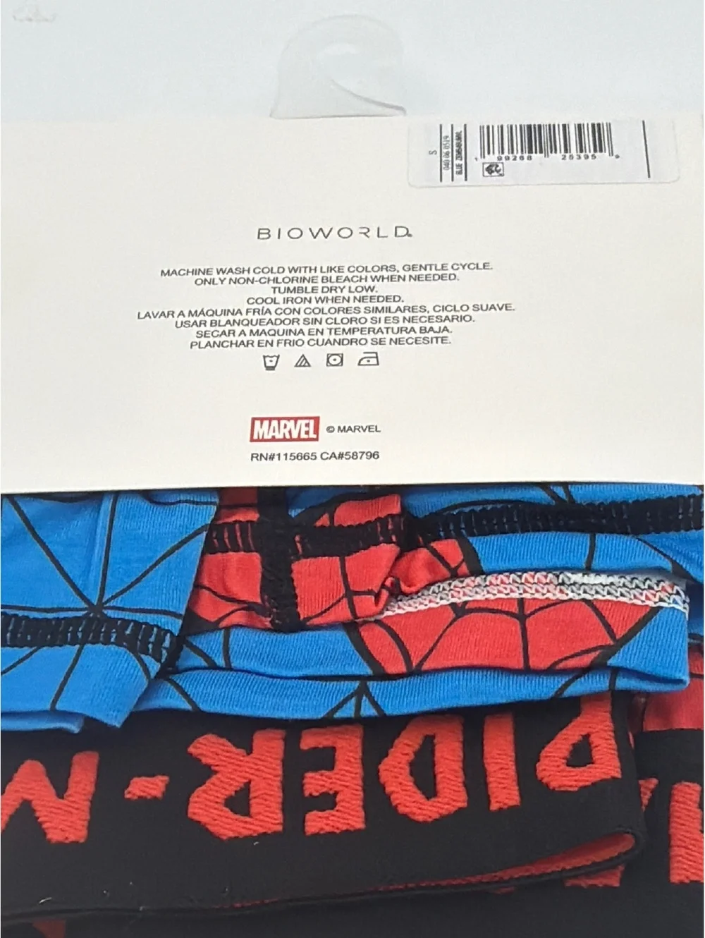 Marvel Spider-Man Men's Boxer Briefs Size Small 28-30 Waist